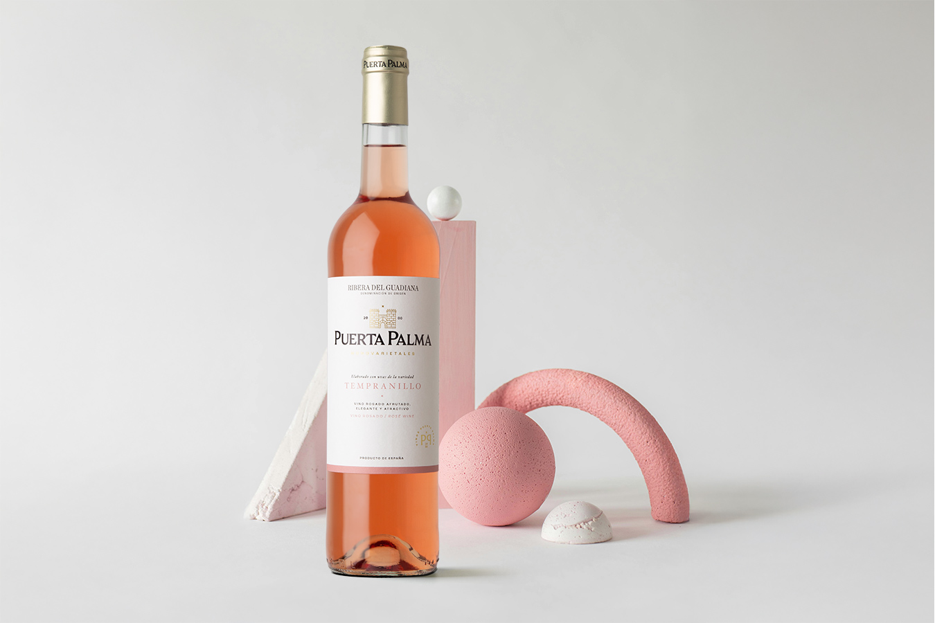 Diseño de packaging para vinos Puerta Palma - Eva Arias Graphic Studio