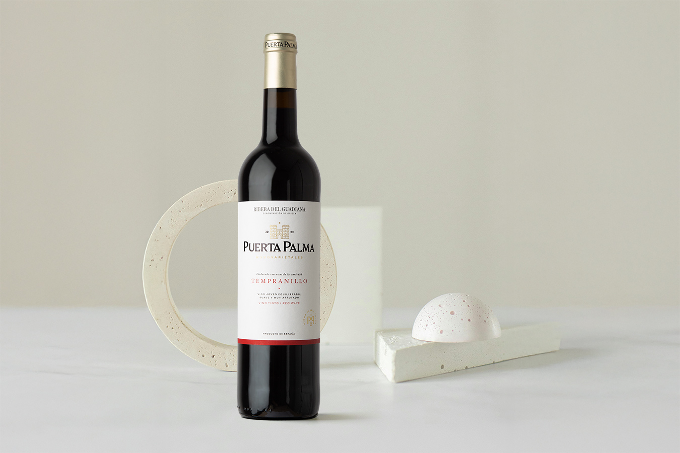 Diseño de packaging para vinos Puerta Palma - Eva Arias Graphic Studio