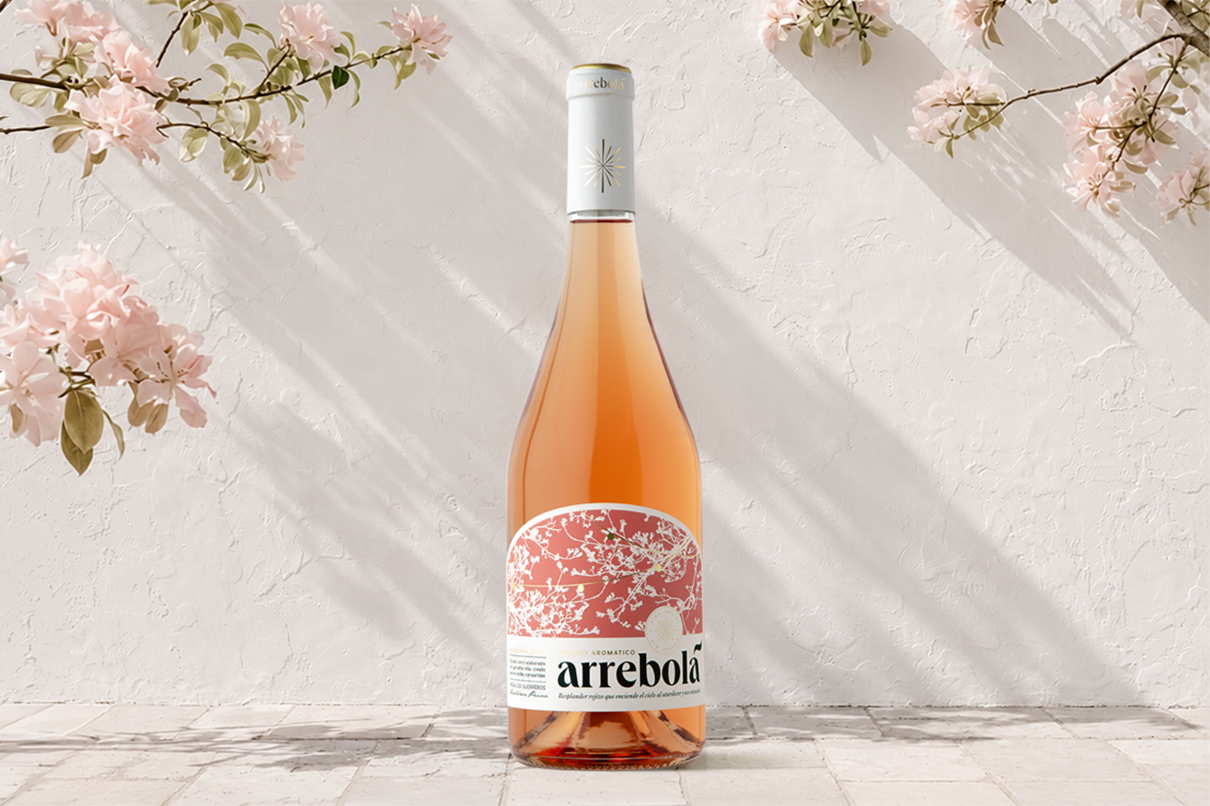 Arrebolá - diseño de packaging de vino - Eva Arias Studio