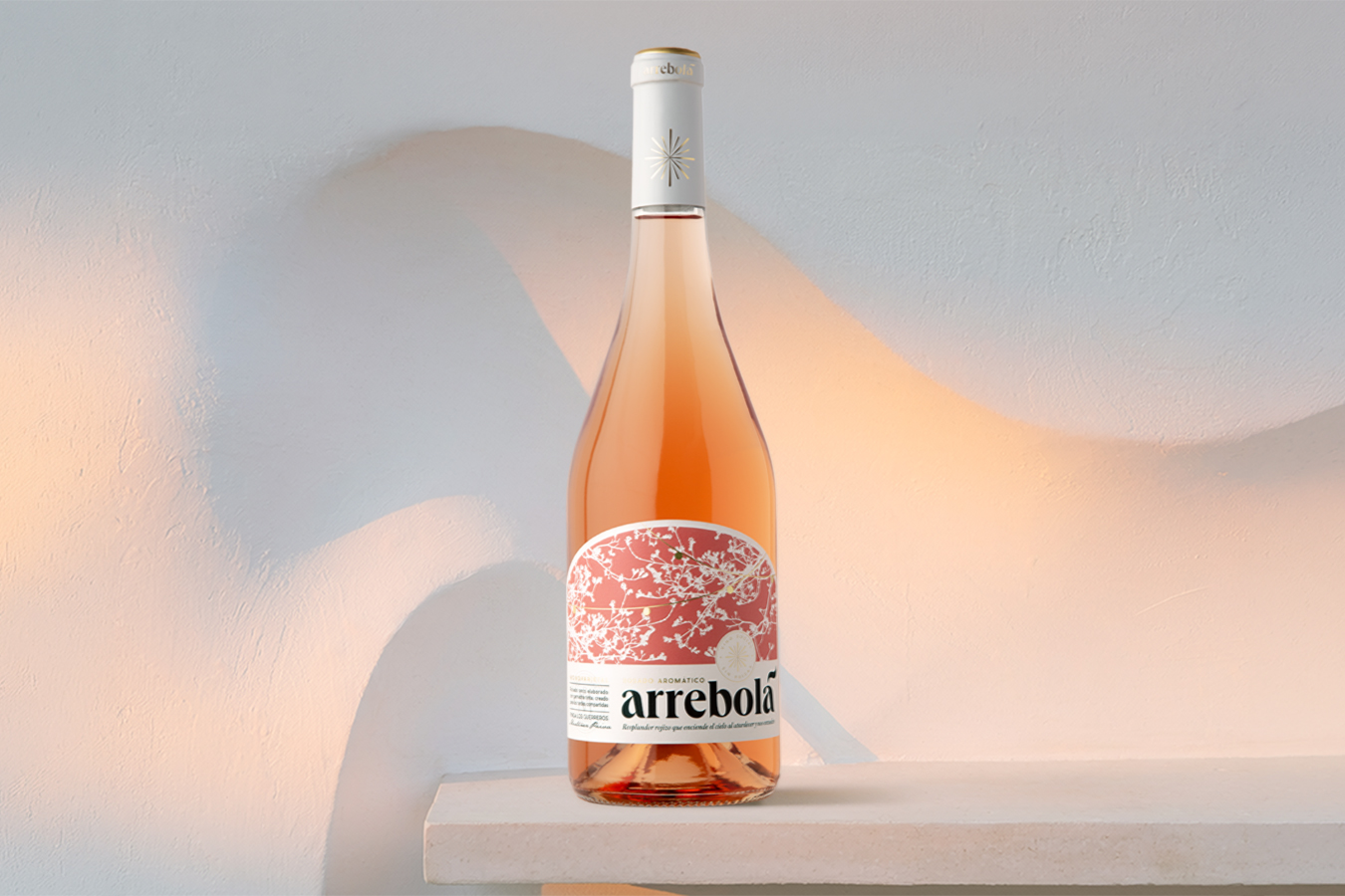 Arrebolá - diseño de packaging de vino - Eva Arias Studio