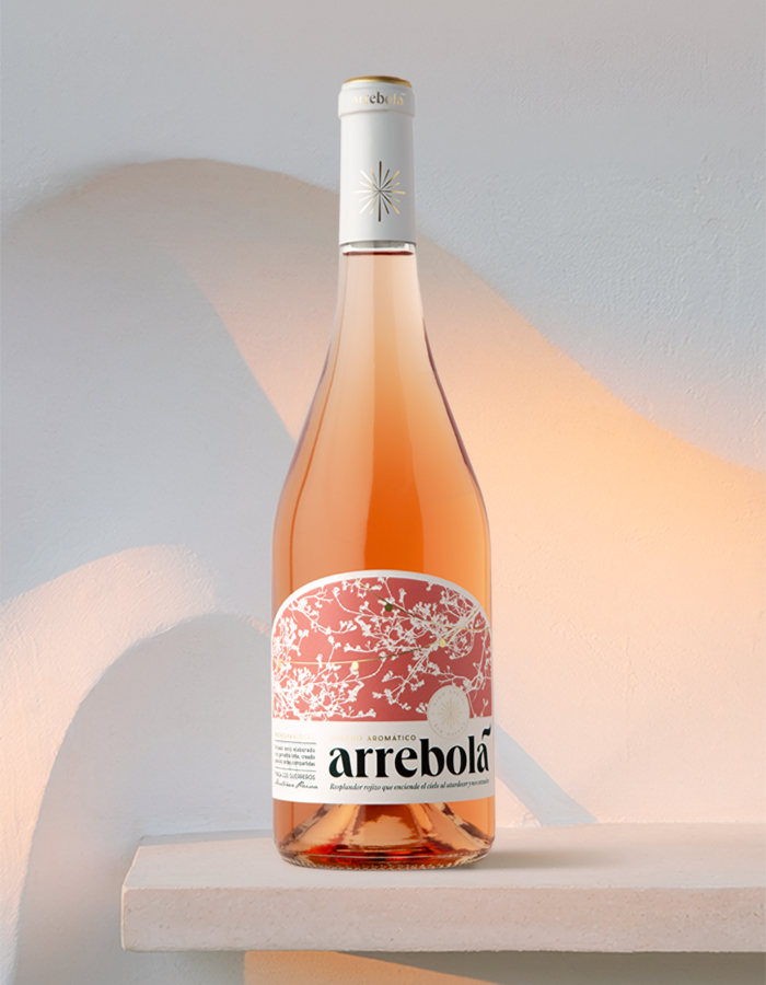 Arrebolá - diseño de packaging de vino - Eva Arias Studio