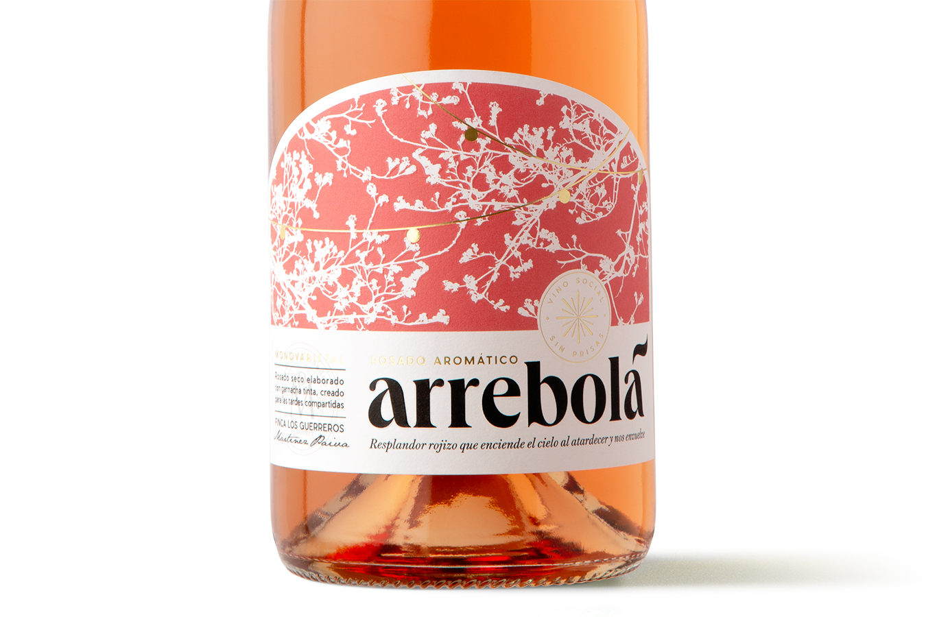 Arrebolá - diseño de packaging de vino - Eva Arias Studio