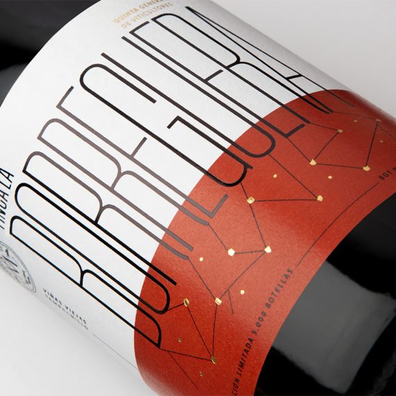 Finca la Borreguera - diseño de packaging de vino - Eva Arias Studio