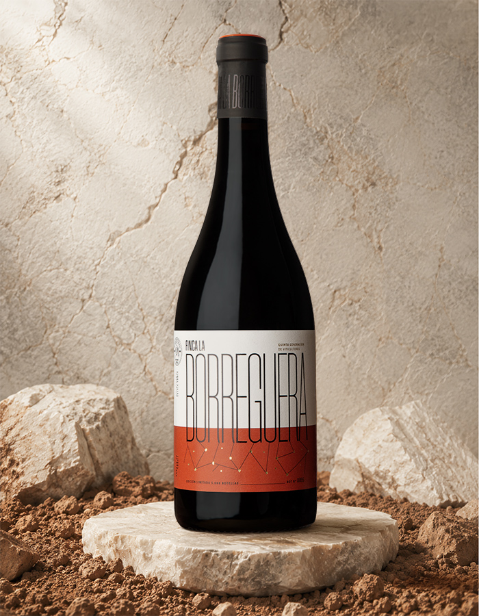 Finca la Borreguera - diseño de packaging de vino - Eva Arias Studio Finca la Borreguera - diseño de packaging de vino - Eva Arias Studio